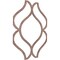 Ekena Millwork 31 16W x 46 34H x 14T Small Villarreal Decorative Fretwork Wood Ceiling Panels, Walnut CELW31X47X0250VILWA - alternate 8